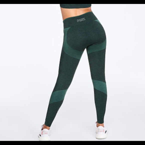 Pink Seamless Legging Emerald Green 